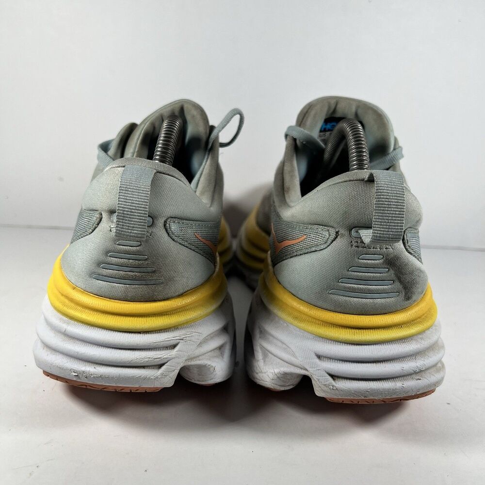Hoka Bondi 8 Lace Up Athletic Running Shoes Sneakers Women's Size 10 B - READ! - Picture 4 of 9